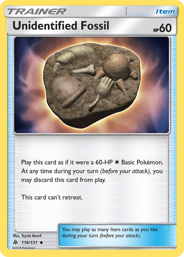 Unidentified Fossil — Forbidden Light #116