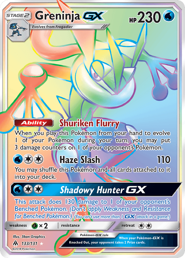 Greninja-GX — Forbidden Light #133