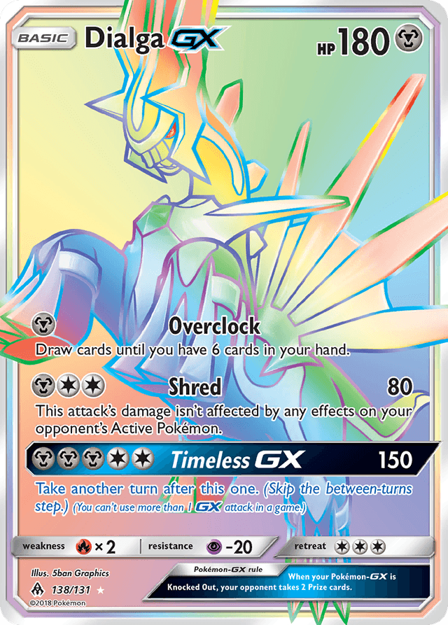 Dialga-GX — Forbidden Light #138