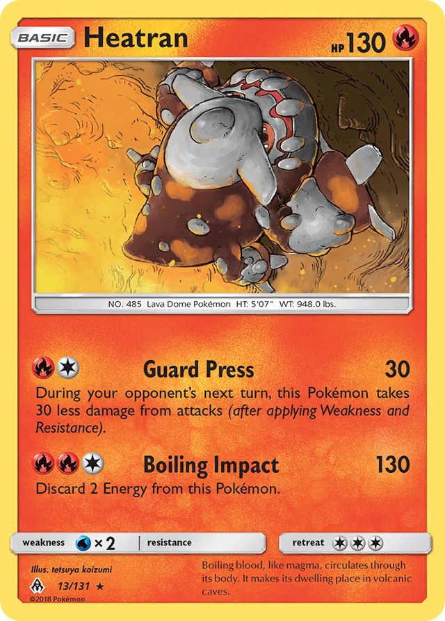 Heatran — Forbidden Light #13