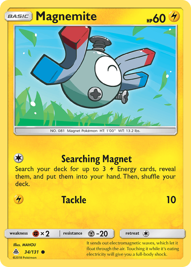 Magnemite — Forbidden Light #34