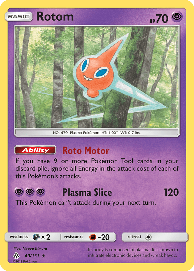 Rotom — Forbidden Light #40