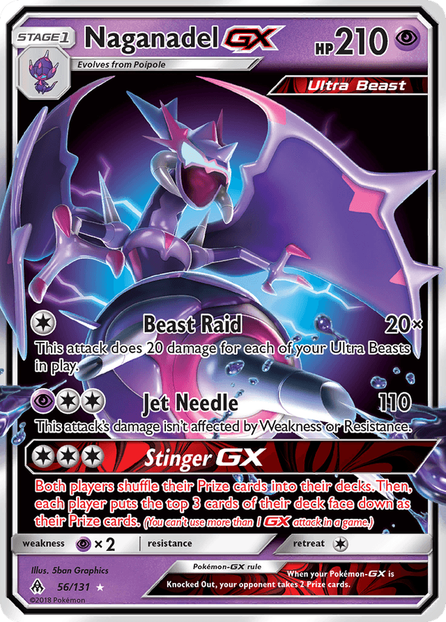 Naganadel-GX — Forbidden Light #56