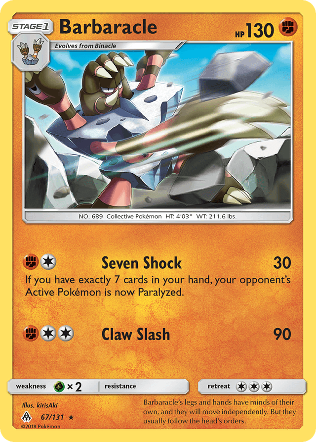 Barbaracle — Forbidden Light #67