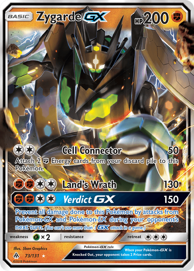 Zygarde-GX — Forbidden Light #73