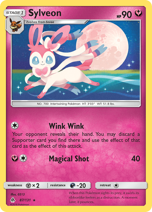Sylveon — Forbidden Light #87