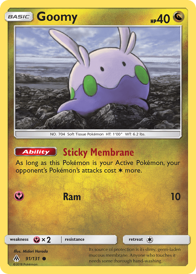 Goomy — Forbidden Light #91