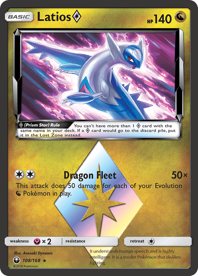 Latios ◇ — Celestial Storm #108