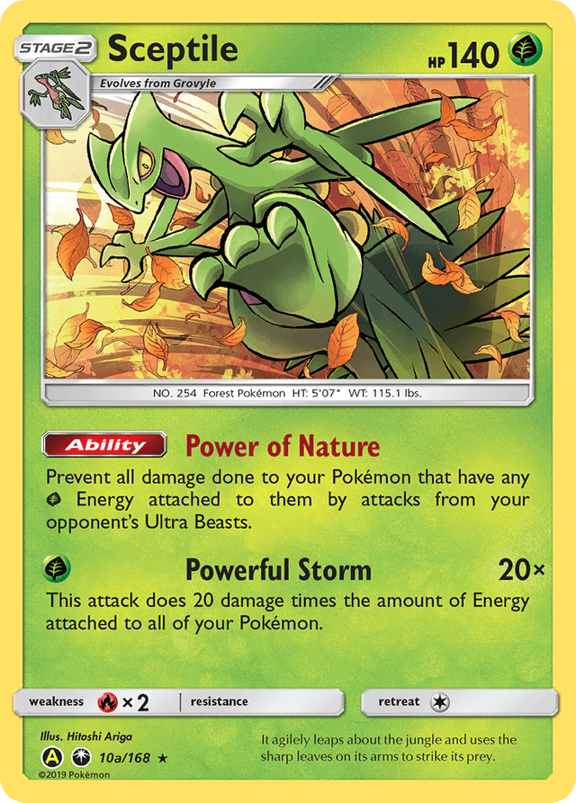 Sceptile — Celestial Storm #10a