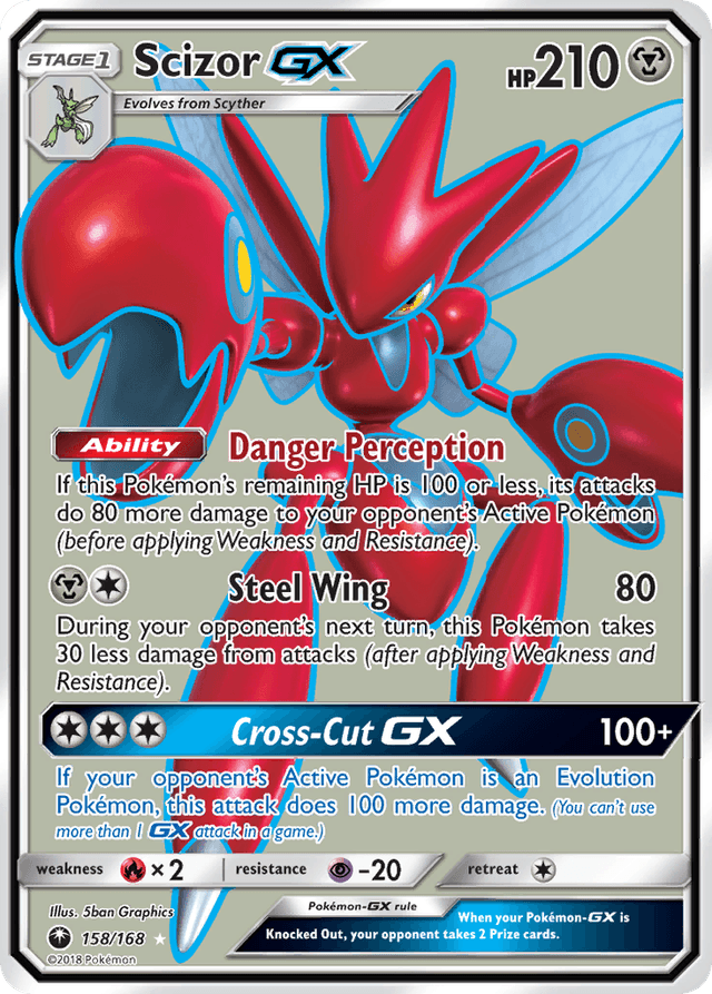 Scizor-GX — Celestial Storm #158