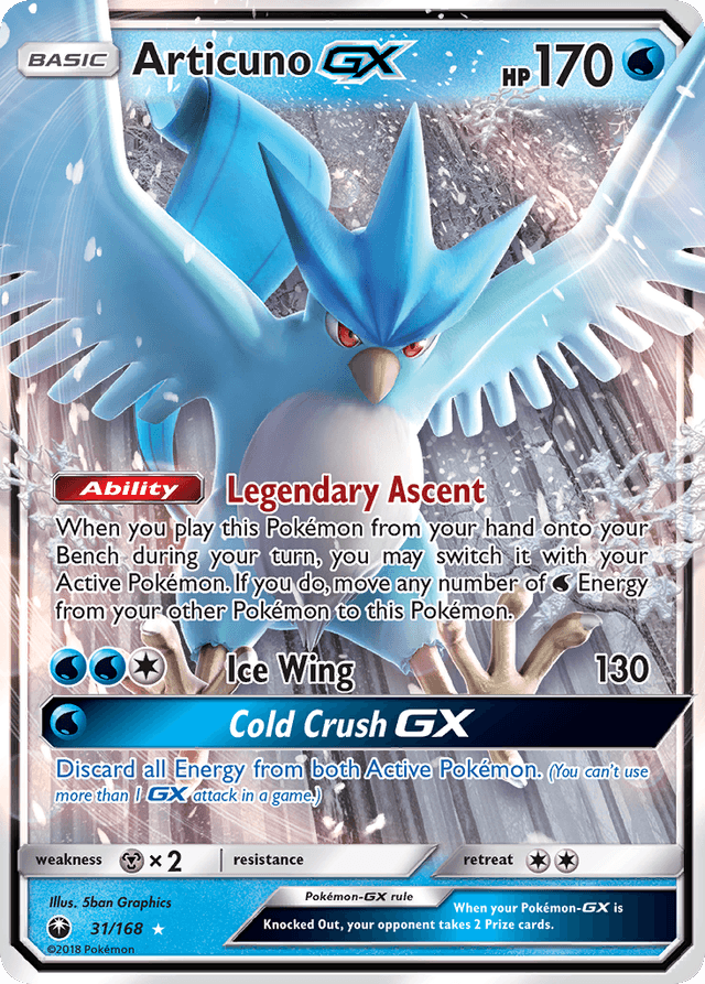 Articuno-GX — Celestial Storm #31