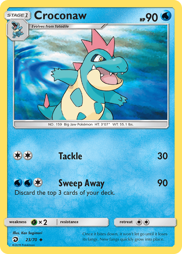 Croconaw — Dragon Majesty #23