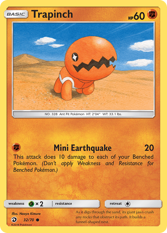 Trapinch — Dragon Majesty #32