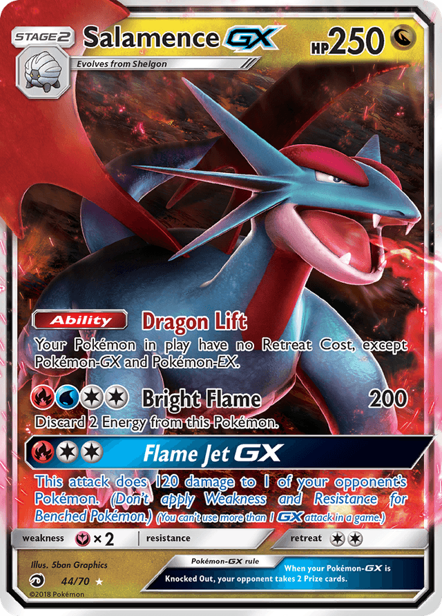 Salamence-GX — Dragon Majesty #44