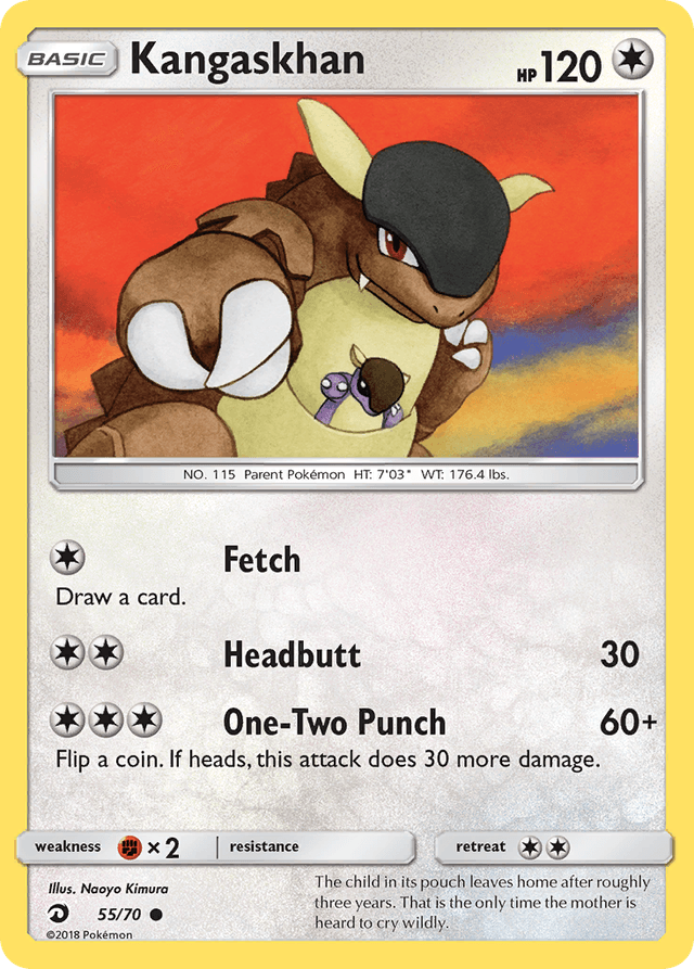 Kangaskhan — Dragon Majesty #55