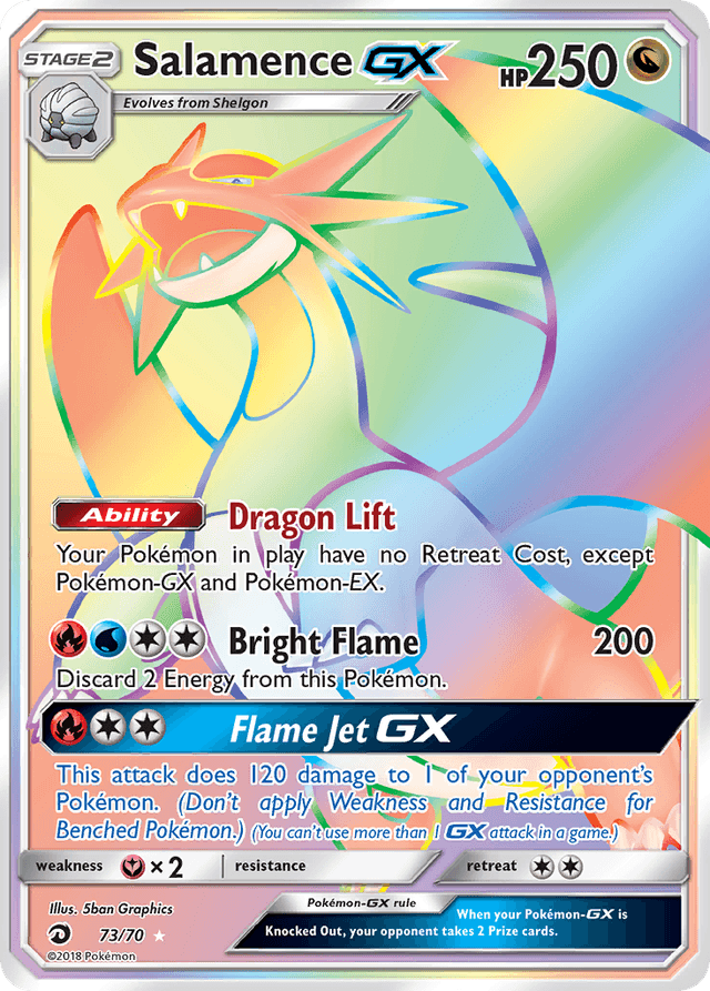Salamence-GX — Dragon Majesty #73