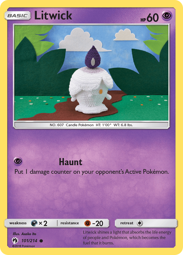 Litwick — Lost Thunder #101