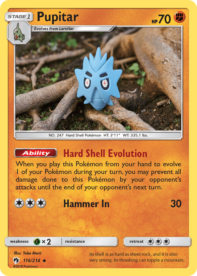 Pupitar — Lost Thunder #116