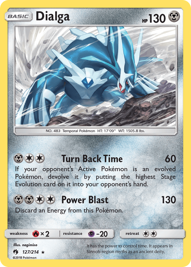Dialga — Lost Thunder #127