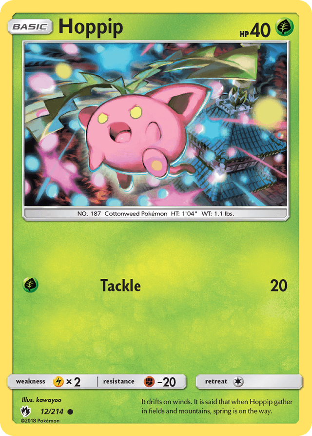 Hoppip — Lost Thunder #12