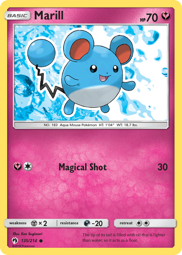 Marill — Lost Thunder #135