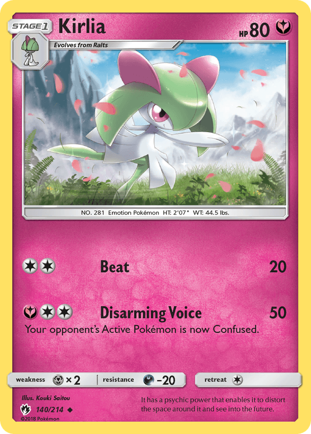 Kirlia — Lost Thunder #140
