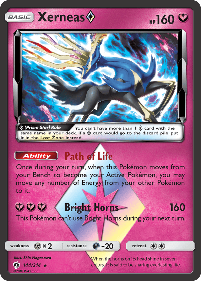 Xerneas ◇ — Lost Thunder #144