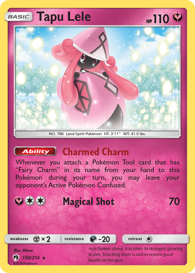 Tapu Lele — Lost Thunder #150