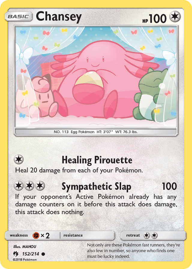 Chansey — Lost Thunder #152