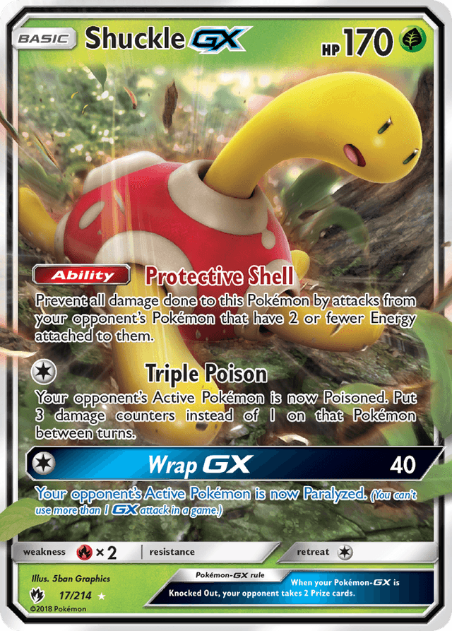 Shuckle-GX — Lost Thunder #17