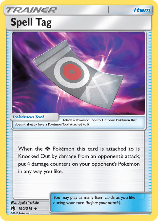 Spell Tag — Lost Thunder #190