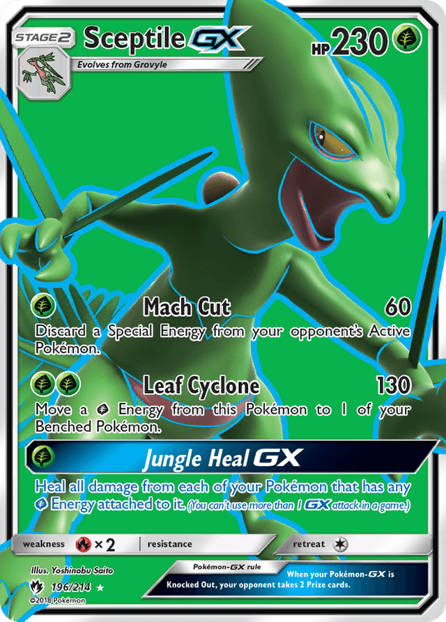 Sceptile-GX — Lost Thunder #196