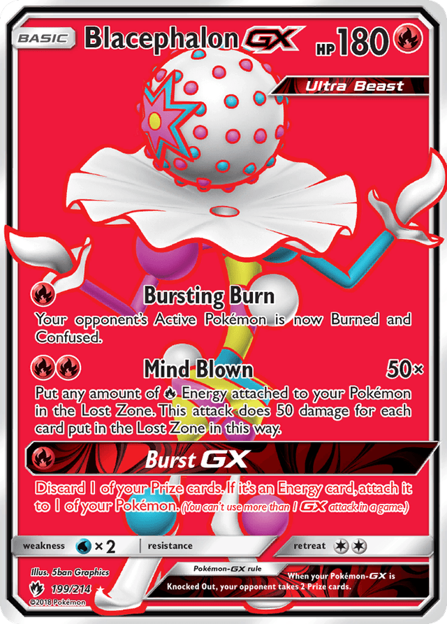Blacephalon-GX — Lost Thunder #199