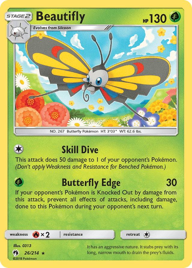 Beautifly — Lost Thunder #26