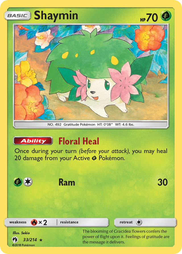 Shaymin — Lost Thunder #33