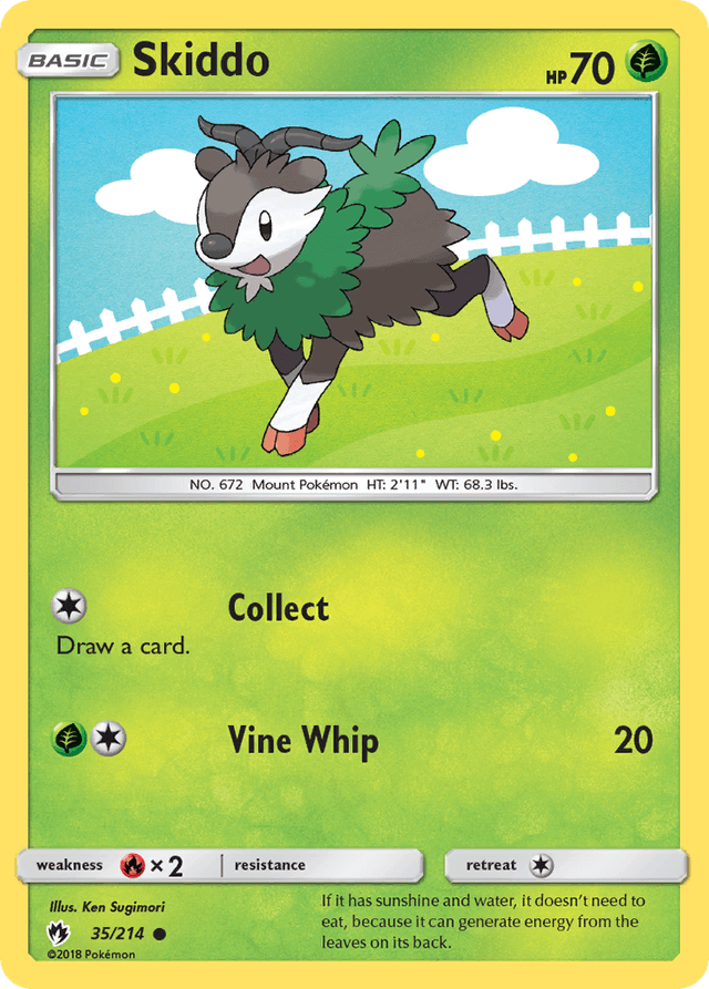 Skiddo — Lost Thunder #35