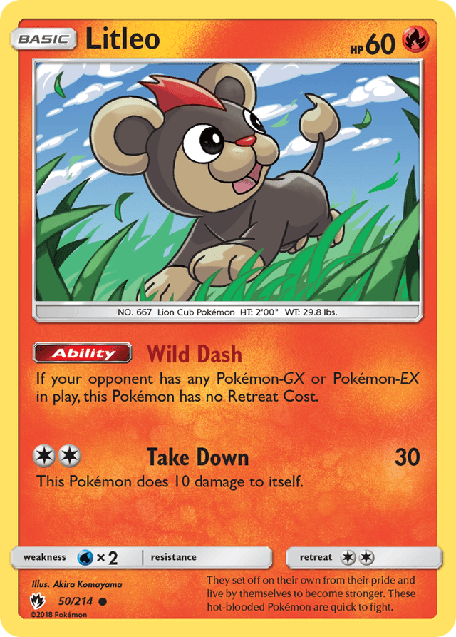 Litleo — Lost Thunder #50