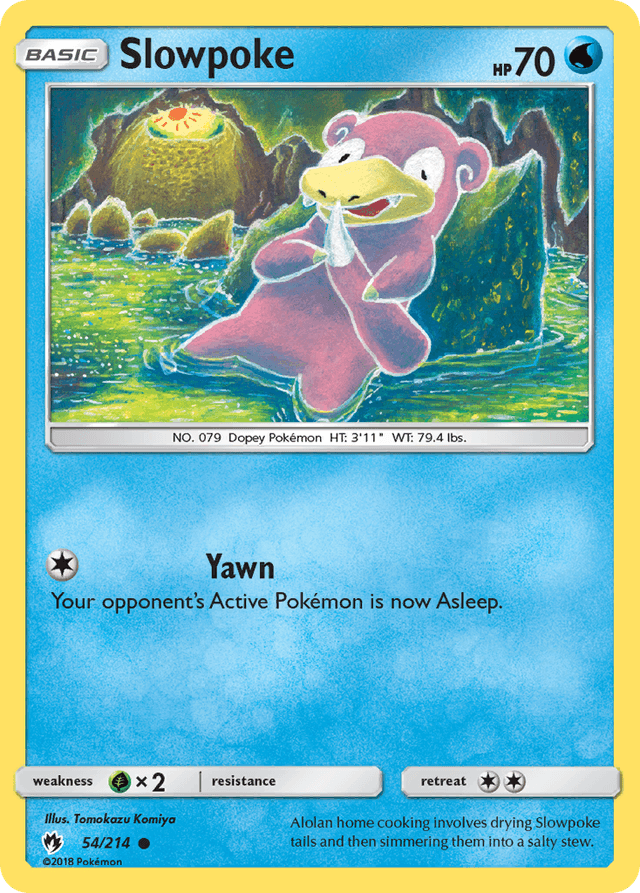 Slowpoke — Lost Thunder #54