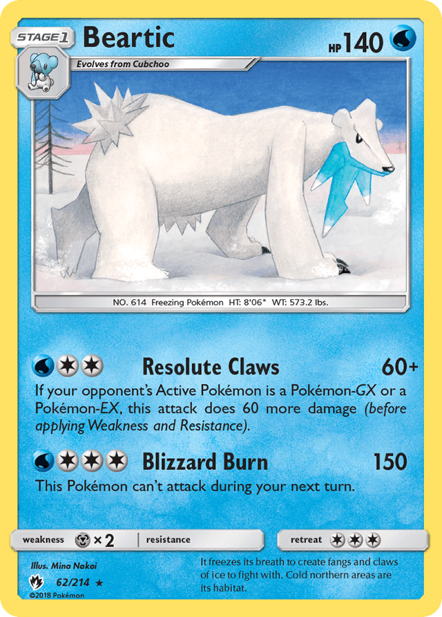 Beartic — Lost Thunder #62