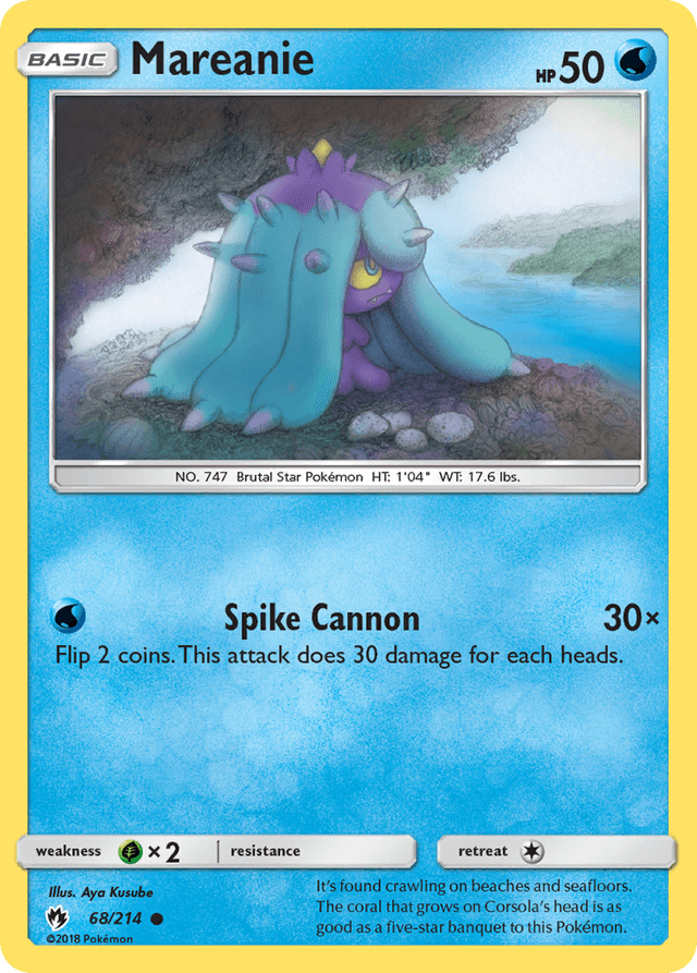 Mareanie — Lost Thunder #68