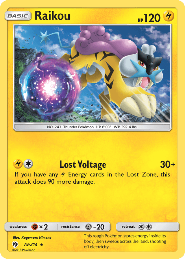 Raikou — Lost Thunder #79