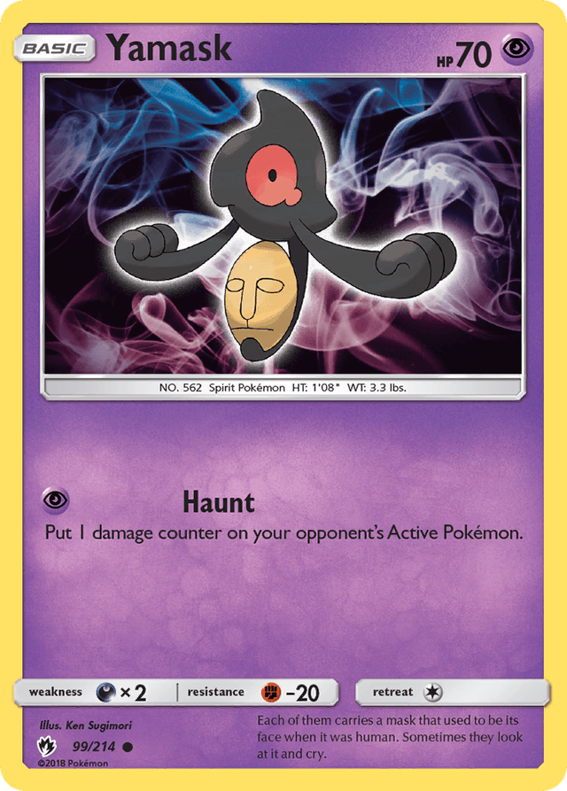 Yamask — Lost Thunder #99