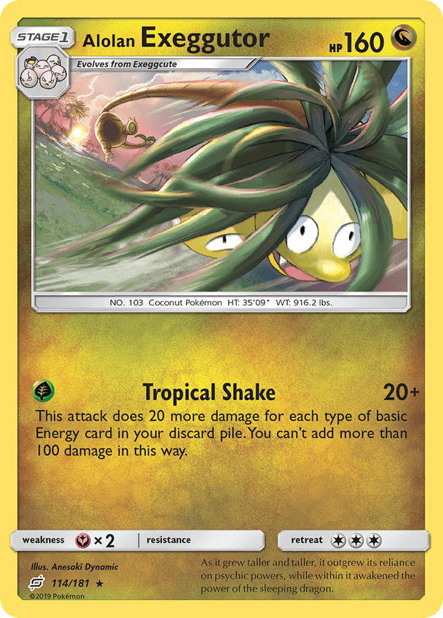Alolan Exeggutor — Team Up #114