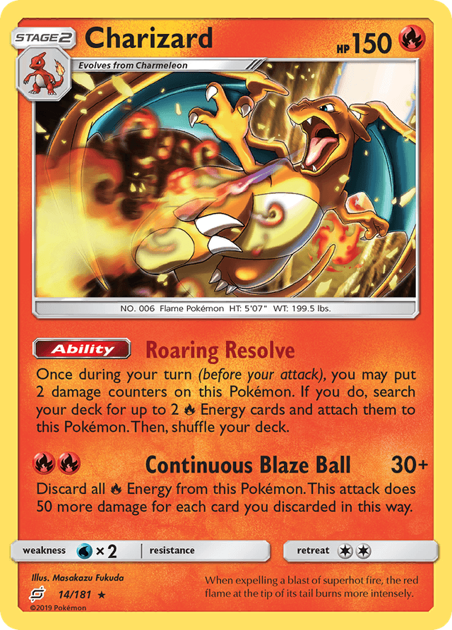 Charizard — Team Up #14