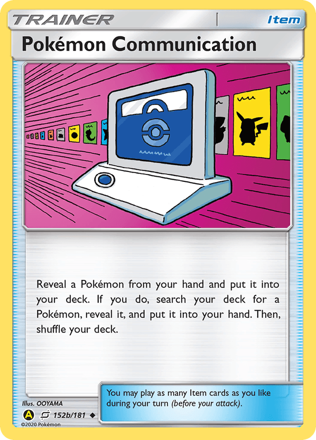 Pokémon Communication — Team Up #152b