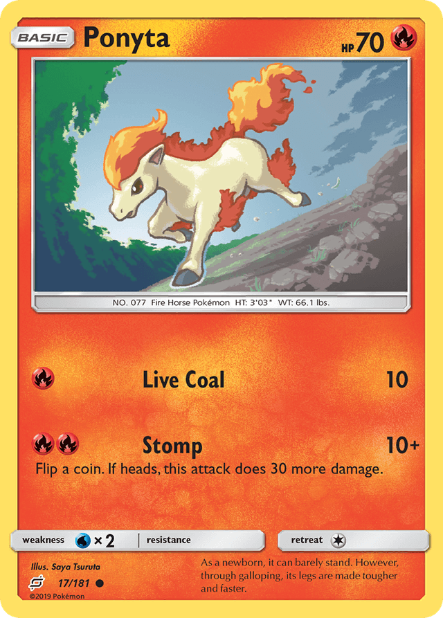 Ponyta — Team Up #17