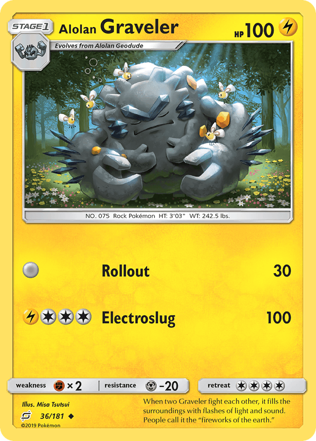 Alolan Graveler — Team Up #36