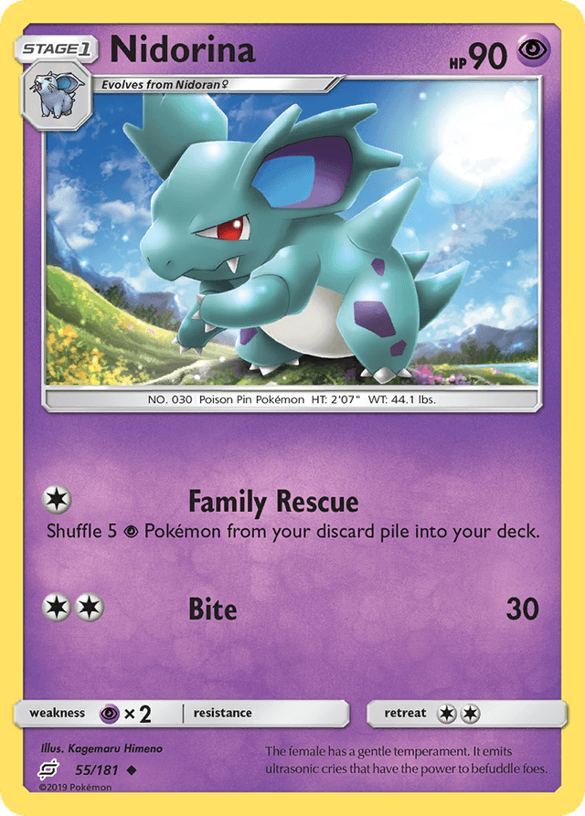 Nidorina — Team Up #55