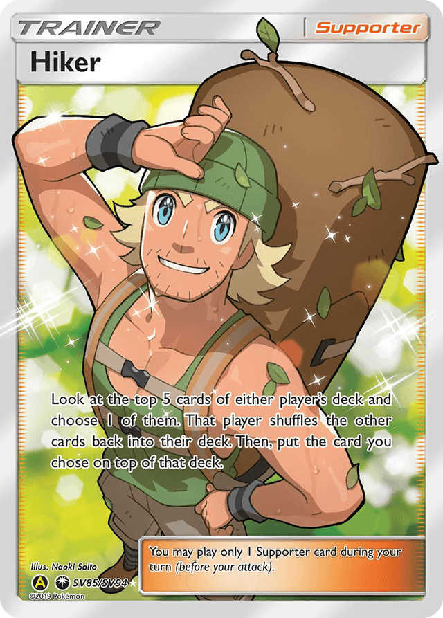 Hiker — Hidden Fates Shiny Vault #SV85
