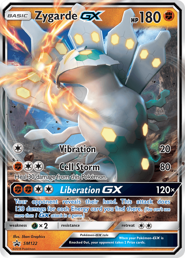 Zygarde-GX — SM Black Star Promos #SM122